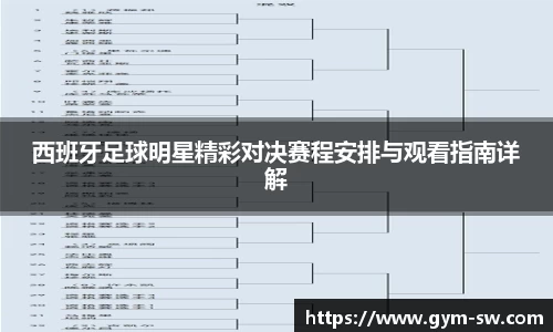 西班牙足球明星精彩对决赛程安排与观看指南详解